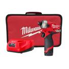Parafusadeira de impacto hidráulica a bateria 1/4" 12V com 1 bateria FUEL - 2551 (110V/220V)