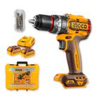 Parafusadeira de Impacto Ingco 86Nm 20V Brushless Com 2 Baterias 4,0Ah e Maleta Parafusadeira de Impacto Ingco 86Nm 20V Brushless Com 2 Baterias 4,0Ah e Maleta