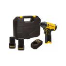 Parafusadeira de Impacto SCI10D2K 1/4 6,35 mm 12V Max com 2 Baterias, Carregador e Maleta Stanley