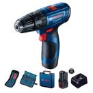 Parafusadeira e Furadeira de Impacto a Bateria 12V GSB 120-LI Com 23 Acessórios Bosch