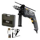 Parafusadeira E Furadeira De Impacto Wap Wf 700k10 Mandril 3/8'' 700w Cinza, Preto E Amarela Cinza/amarelo 127v 60 Hz