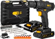 Parafusadeira E Furadeira Impacto Profissional 21v 3/8 Bivolt 2 Baterias