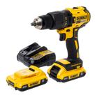 Parafusadeira Furadeira 1/2'' 20V Max Dewalt com 2 Baterias e Carregador - DCD7781D2BR1