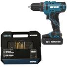 Parafusadeira Furadeira 2 Baterias 18V WS2390K2 + Kit c/125