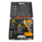 Parafusadeira furadeira 21v Com 2 Baterias Com Broca Bits