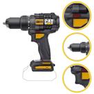Parafusadeira Furadeira a Bateria 65nm Cat 1/2 Brushless Profissional 18V Sem Fio Portátil Led DX11B Parafusadeira Furadeira a Bateria 65nm Cat 1/2 Brushless Profissional 18V Sem Fio Portátil Led DX11B