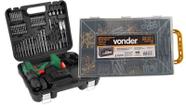 Parafusadeira furadeira bateria PFD 074 DWT + Kit 1000 pçs