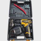 Parafusadeira Furadeira Bivolt 26v C/ 2 Baterias - 18 Peças Parafusadeira Furadeira Bivolt 26v C/ 2 Baterias - 18 Peças