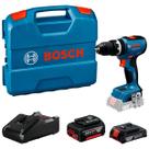 Parafusadeira Furadeira Bosch Gsb 18V-65 Com Maleta E Kit