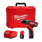 Parafusadeira Furadeira de Impacto 2 Bat Lítio 2AH Bivolt 12V 2408-259 Milwaukee