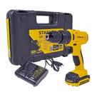 Parafusadeira/ Furadeira de Impacto 3/8 pol 12V Litio Bivolt Ref SCH121S1KR STANLEY