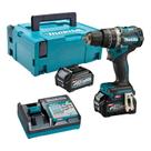 Parafusadeira/Furadeira de Impacto a Bateria 40V XGT Makita HP002GA201-127V Parafusadeira/Furadeira de Impacto a Bateria 40V XGT Makita HP002GA201-127V