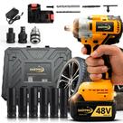 Parafusadeira Furadeira De Impacto Daifpro Df-400 48v