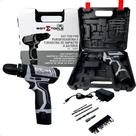 Parafusadeira Furadeira De Impacto Profissional 12V 3/8 10mm