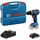 Parafusadeira Furadeira GSB 18V-65 á Bateria Bosch Com Maleta+Bateria