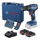 Parafusadeira Furadeira Impacto Bosch Sem Fio Gsb 185 Li 18v com 23 Acessórios