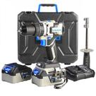 Parafusadeira Furadeira Impacto Brushless 20V High Torque 1/2 polegadas e120Nm 2 Baterias 3Ah e Maleta DEKO