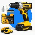 Parafusadeira Furadeira Impacto Ferramenta Elétrica Profissional 2 Baterias 21v Bivolt Alta Performance Maleta e Acessorios Parafusadeira Furadeira Impacto Ferramenta Elétrica Profissional 2 Baterias 21v Bivolt Alta Performance Maleta e Acessorios