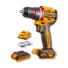 Parafusadeira Furadeira Impacto Ingco CIDLI20558 20V 55Nm 13mm Brushless Com 2 baterias
