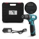Parafusadeira Furadeira Recarregavel Bivolt + Maleta e Broca