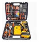 Parafusadeira Furadeira S.fio2 Baterias 24v Maleta Completa