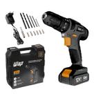 Parafusadeira Furadeira sem Fio Impacto WAP 12K4 Kit Maleta -