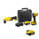 Parafusadeira STANLEY + Chave de Impacto + Ganhe Bateria 20V Parafusadeira STANLEY + Chave de Impacto + Ganhe Bateria 20V