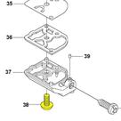 Parafuso (345/55/roc/he/hs/p5) Cód 503479601 Husqvarna