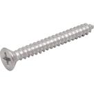 Parafuso Aço Inox Vonder 3,9 Mm X 32 Mm Cabeça Chata Phillips Para Fixação Em Alvenaria E Metais Parafuso Aço Inox Vonder 3,9 Mm X 32 Mm Cabeça Chata Phillips Para Fixação Em Alvenaria E Metais