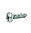 Parafuso Auto-atarraxante 4.8 X 45 Phillips Panela Zincado Branco 100 Unidades