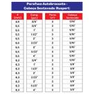 Parafuso Autobrocante Ruspert 6,3 X 3.1/2 57,0016 25Un Nord