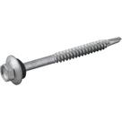 Parafuso Autobrocante Sextavado com Acabamento Tipo Dacromet, Cabeça Flangeada, 5,5 mm x 2.1/2", Vonder OstenVonder