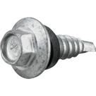 Parafuso Autobrocante Sextavado com Acabamento Tipo Dacromet, Cabeça Flangeada, 6,3 mm x 7/8", Vonder OstenVonder