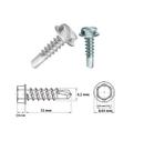 Parafuso Brocante Sextavado 4,2 X 13 Zincado Jomarca Parafuso Brocante Sextavado 4,2 X 13 Zincado Jomarca