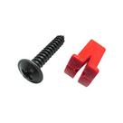 Parafuso Bucha Para-choque alto-falantes Kit C 10 236559 Volkswagen Vw Ate 2018 Nk-236559