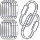 Parafuso Chain Quick Links High-PQ M10 de 10 cm, 2.000 kg, pacote com 30