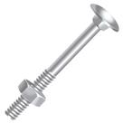 Parafuso Ciser Frances Zincado com Porca 3/8X4 - Embalagem com 50 Unidades Parafuso Ciser Frances Zincado com Porca 3/8X4 - Embalagem com 50 Unidades