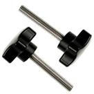 Parafuso com manípulo Kasteco M8 x 40 mm, reposição, kit com 2 unidades