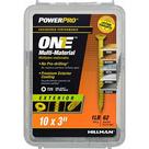 Parafuso de aço bronze Hillman Powerpro One No. 10 x 7,5 cm 454 g