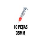 Parafuso de Aço Fixação para Paredes Ocas Phillips pacote 10 peças Tamanho:35 mm.
