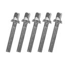 Parafuso de afinacao liverpool p/ tons surdo e caixa 6mmx3,5cm - kit 5 unidades Parafuso de afinacao liverpool p/ tons surdo e caixa 6mmx3,5cm - kit 5 unidades