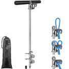 Parafuso de areia de aço inoxidável Boat Anchor BeneLabel 91cm 304