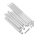 Parafuso de calha TNITRIB 3304719PK com ponteira de aço inoxidável, pacote com 10