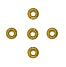 Parafuso de Coroa Ictus Kit com 5 parafusos Dourado