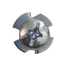 Parafuso de Fixação Paredes Ocas Expansão em Metal 6 mm. x 8 cm. Kit 10 pçs. Saint Plus