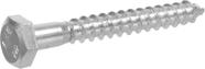 Parafuso de retenção Hillman Zinc Hex 10 mm x 2,5 cm