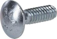 Parafuso de transporte Hillman de 6 mm x 19 mm em aço zincado, pacote com 100