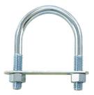 Parafuso em U de aço zincado Hampton 3/8 polegadas x 5 cm x 7,5 cm