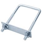 Parafuso em U quadrado YIDU69Q para reboque de 10 peças M9 x 70 mm x 120 mm