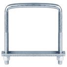 Parafuso em U quadrado YIDU69Q para trailer, 1/2 x 15 x 19 cm, 2 unidades